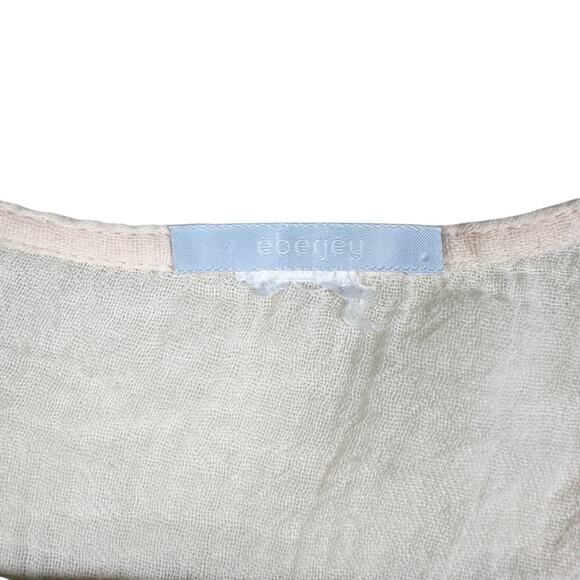 Eberjey Summer of Love Cotton Tunic Top Medium Large - Picture 5 of 7